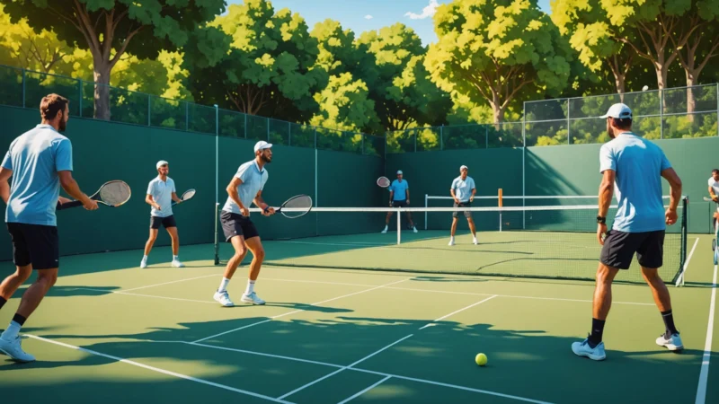 Application innovante pour planifier vos matchs de padel et gérer les tournois