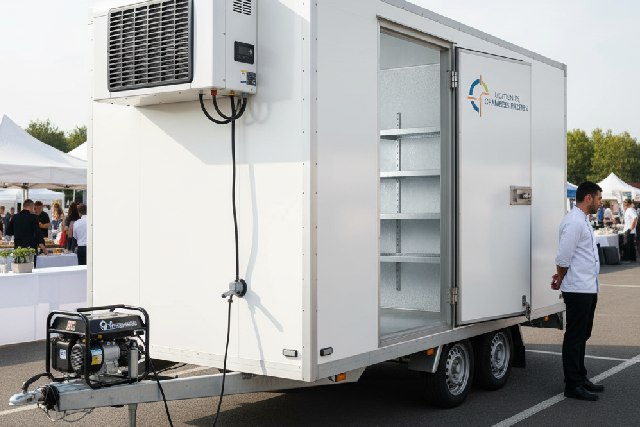 Chambres froides mobiles : la solution idéale pour le succès de vos événements !