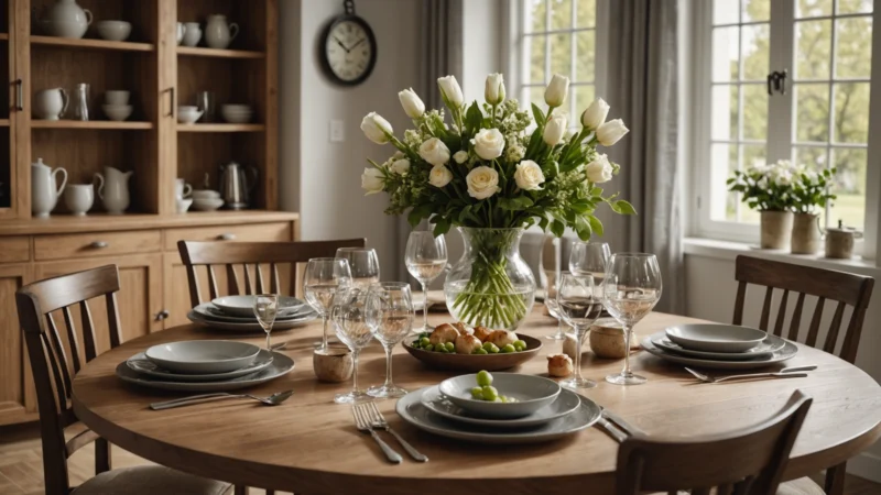Idées créatives pour sublimer votre espace repas