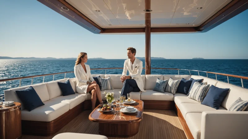 Évasion raffinée : voyagez en mer avec élégance et confort